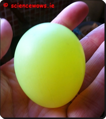 Fun Friday - the bouncy egg experiment! - Dr. How's Science Wows