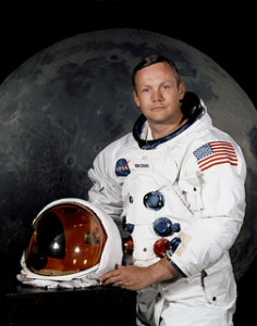 Neil Armstrong... photo credit: NASA's Marshall Space Flight Center via photopin cc