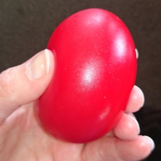 Coloured-bouncy egg experiment
