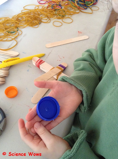 Fun Friday – Rubber Band Experiments – make a paper rocket and a ...