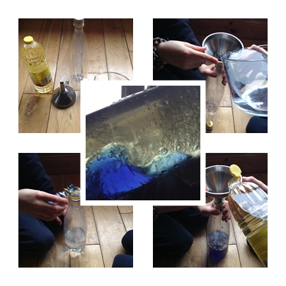 Fun Friday – how to make an ocean in a bottle
