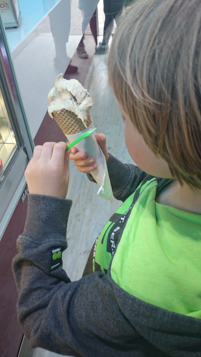 Silent snaps – a family day out in Galway – Part 4… the ice cream