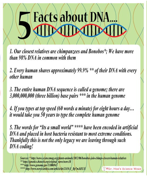 DNA-5facts - Dr. How's Science Wows